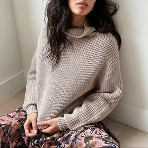 Aritzia Wilfred Montpellier Knit Sweater